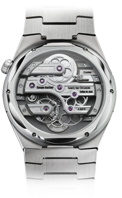 Grey dial