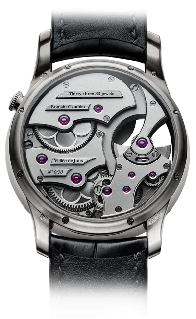 Platinum - White enamel dial