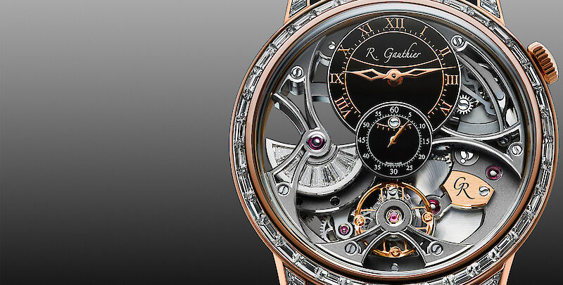 Platinum - White enamel dial