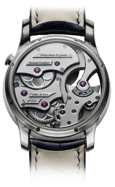 Platinum - blue enamel dial