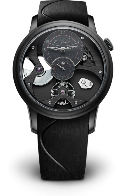 Black titanium - Black enamel dial