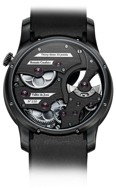 Black titanium - Black enamel dial