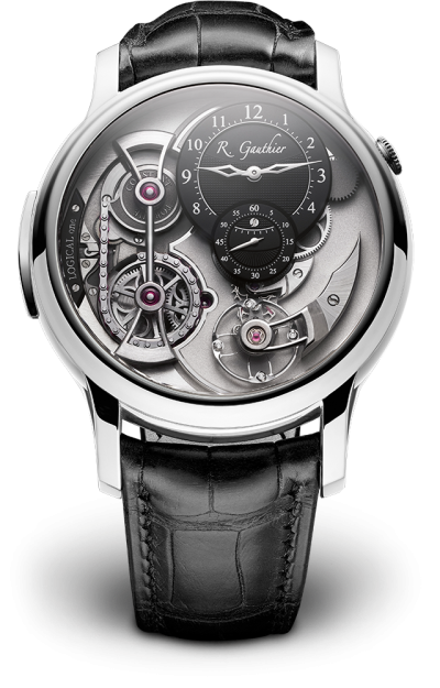 Platinum - Clous de paris dial