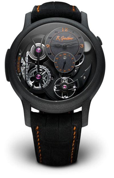 Enraged titanium - Orange accents