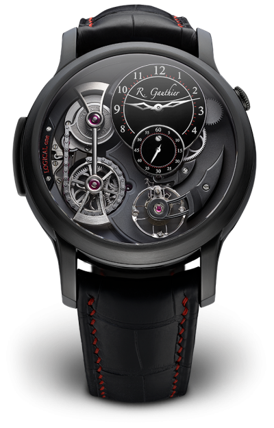 Black titanium - Black enamel dial