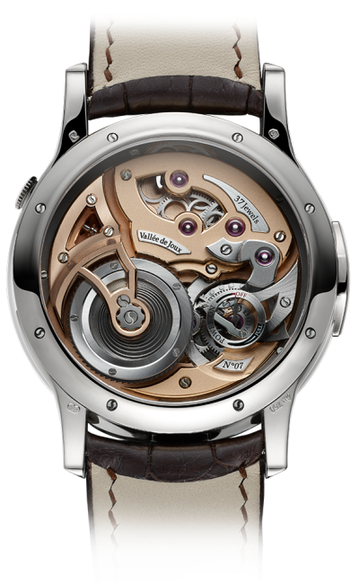 White gold - White enamel dial