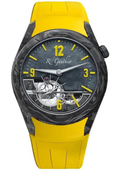 Yellow accents