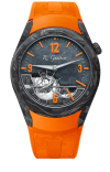 Orange accents