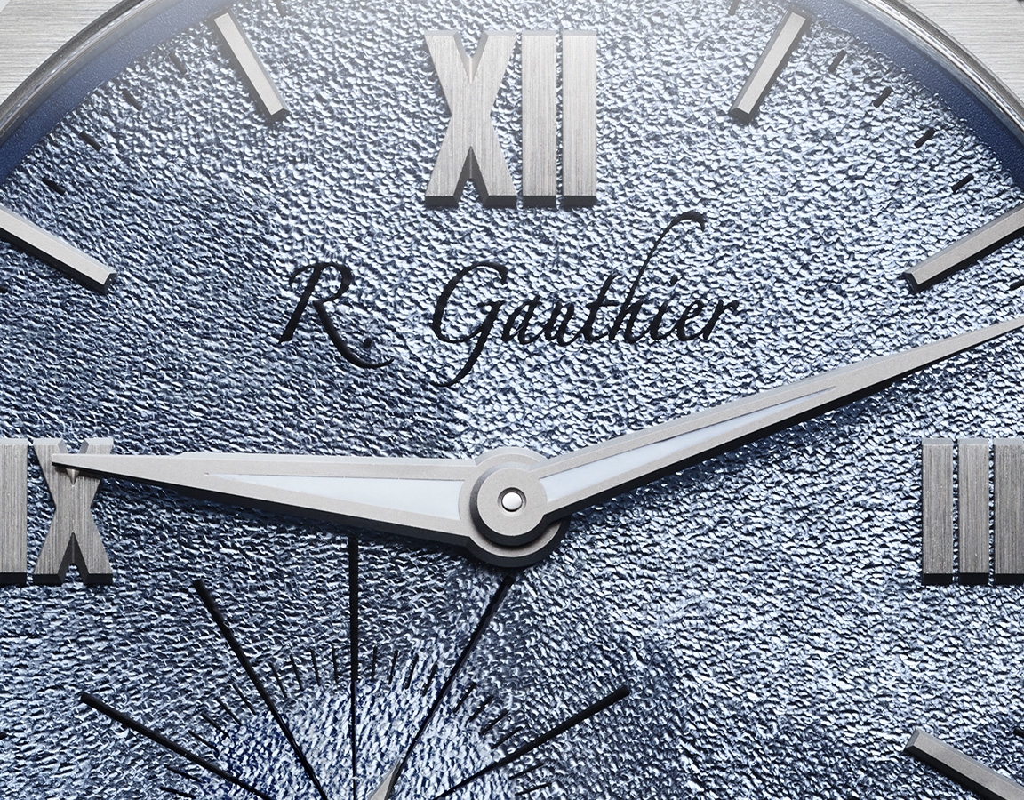 C by Romain Gauthier, In-house hand-engraved white gold dial